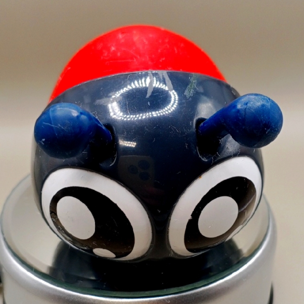 Adorable Red and Dark Blue Ladybug Toy